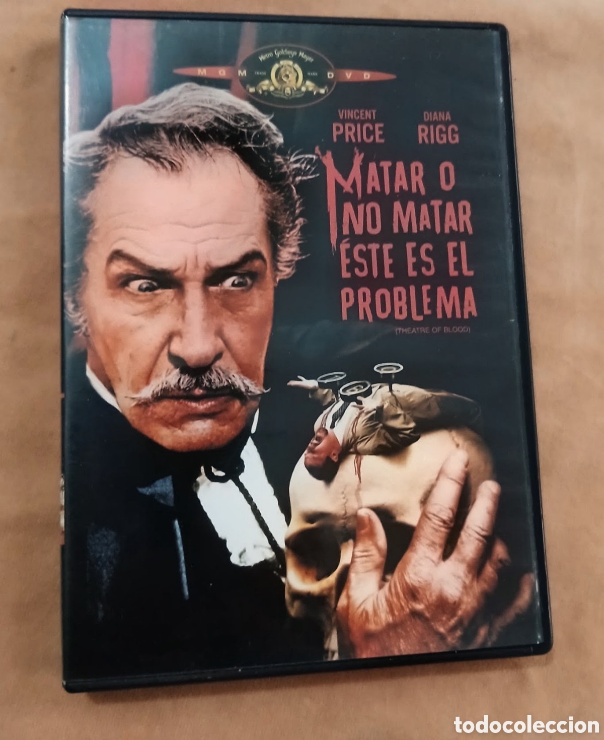 Cine: DVD &bull; MATAR O NO MATAR &Eacute;STE ES EL PROBLEMA(THEATRE OF BLOOD) &bull; VICENT PRICE &bull; DIANA RIGG