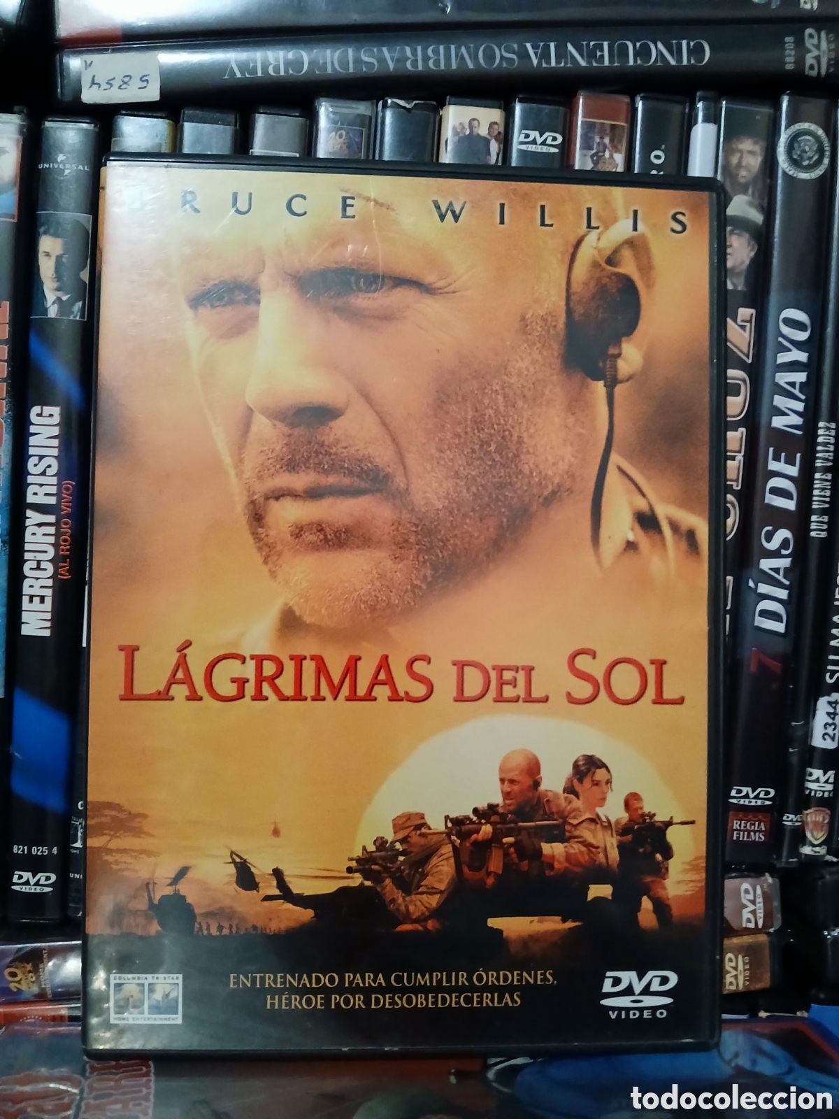 Kino: L&aacute;grimas de Sol Bruce Willis DVD CineYVideojuegosAlMejorPrecio