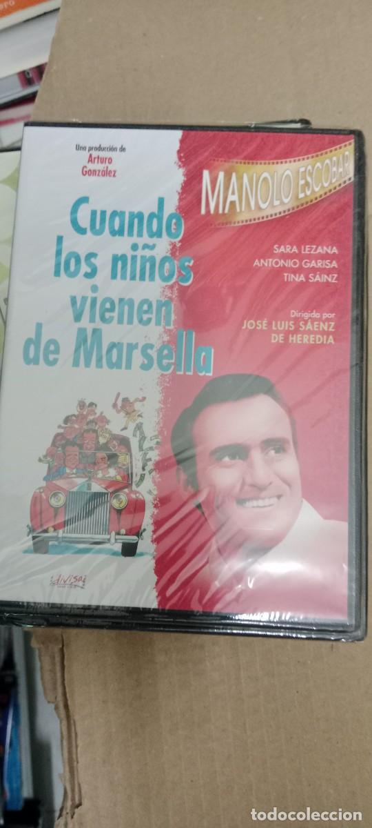 Cine: LOTE 2 DVD COLECCION MANOLO ESCOBAR LAS DE FOTO PRECINTADO DVD CINE CU-01