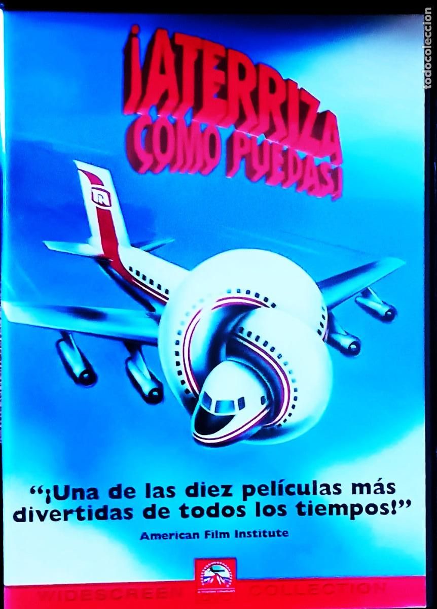Cine: ATERRIZA COMO PUEDAS. CINE EN DVD DE COLECCION.