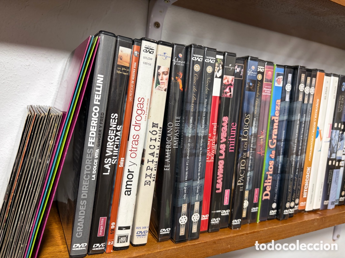Cine: Lote de unos 50 DVD pel&iacute;culas originales