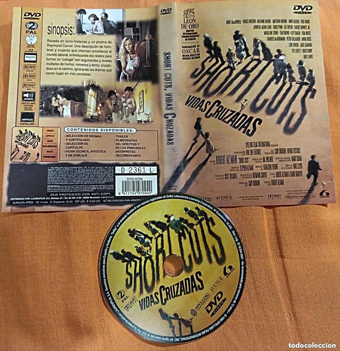 Cine: Dvd VIDAS CRUZADAS (descatalogado con ANDIE MACDOWELL,JACK LEMMON,Madeleine Stowe, Julianne moore)