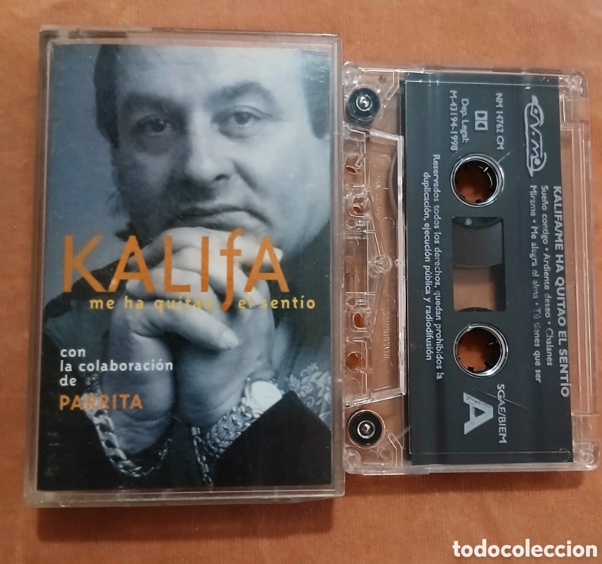 Cine: KALIFA - ME HA QUITAO EL SENTIO - CASETE