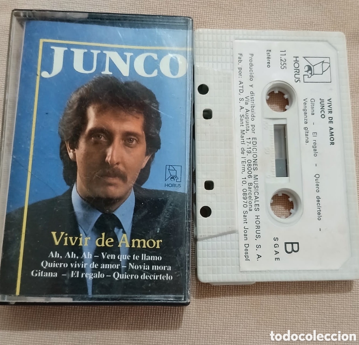 Cine: JUNCO VIVIR DE AMOR - CASETE