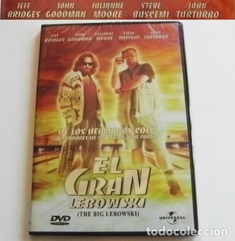 Cine: EL GRAN LEBOWSKI DVD PRECINTADO PEL&Iacute;CULA COMEDIA HERMANOS COEN JEFF BRIDGES GOODMAN TURTURRO J MOORE