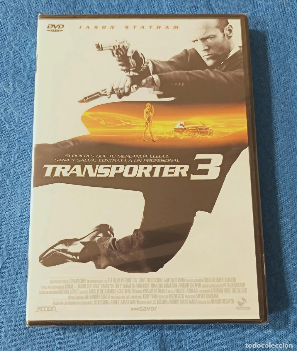 Cine: DVD TRANSPORTER 3 (precintada y descatalogada con JASON STATHAM )