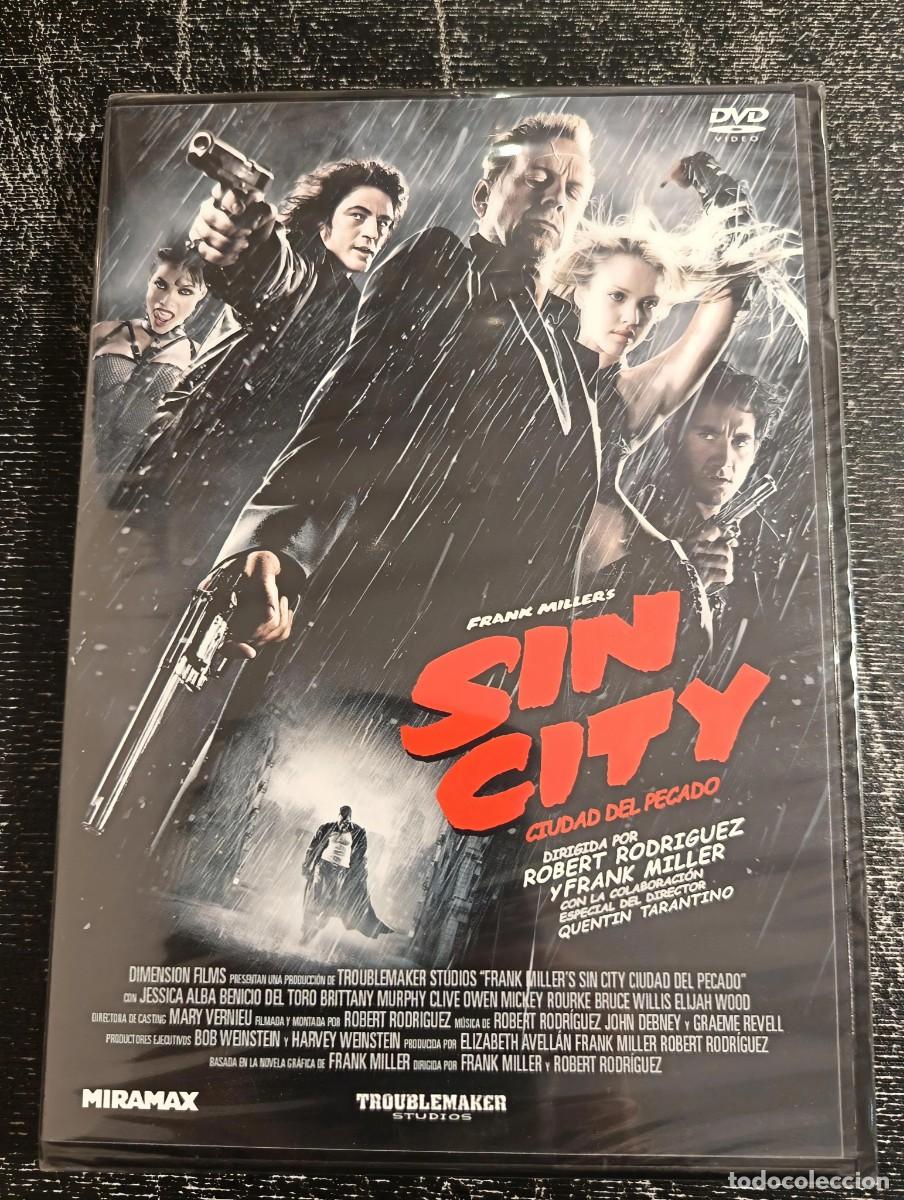 Cine: DVD SIN CITY: CIUDAD DEL PECADO (precintado y descataloga con BRUCE WILLIS CLIVE OWEN )