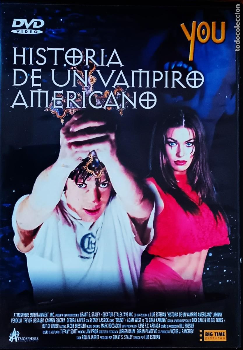 Cine: HISTORIA DE UN VAMPIRO AMERICANO. CINE EN DVD. COLECCION.