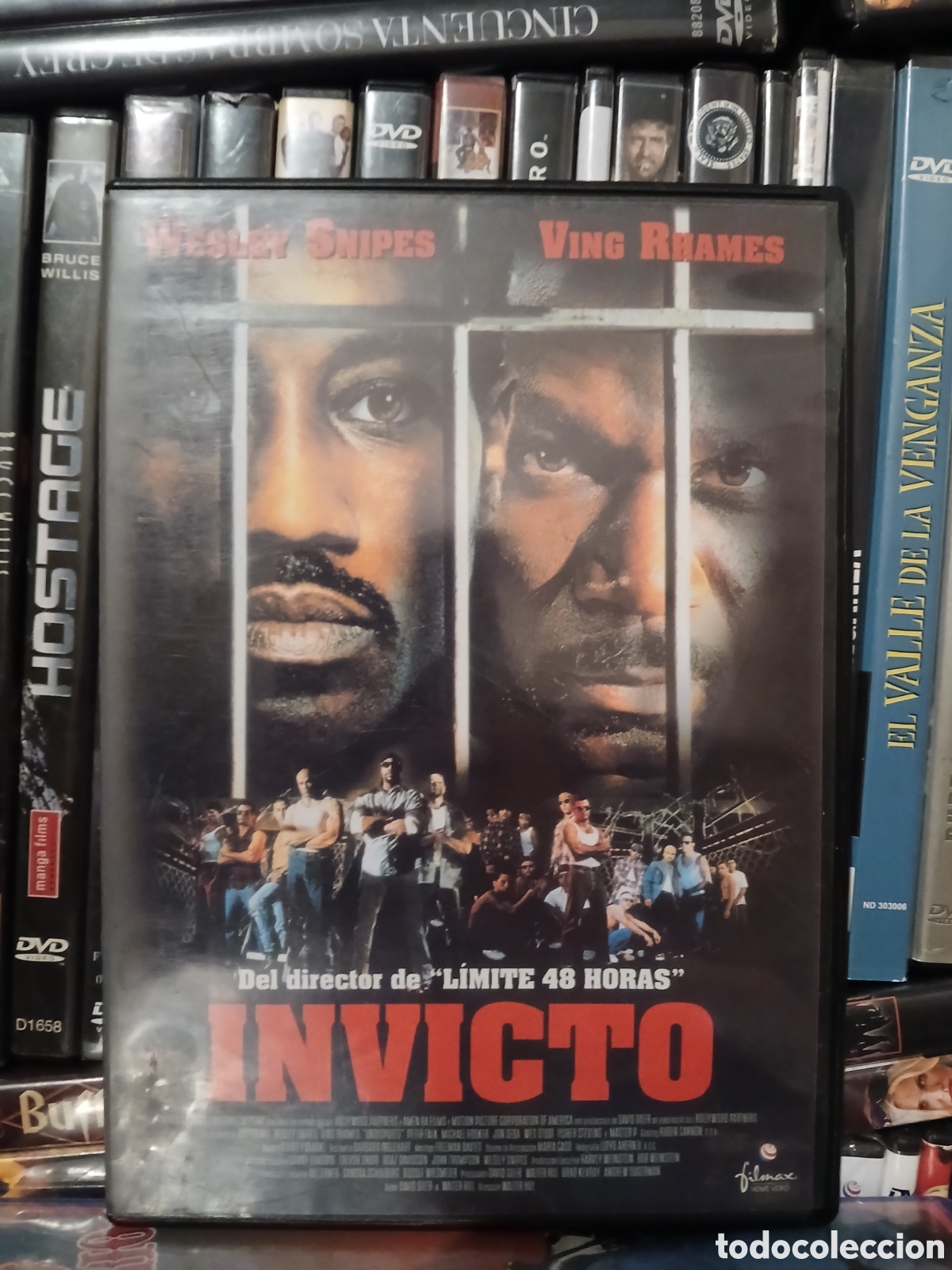 Cine: Invicto Wesley Snipes DVD CineYVideojuegosAlMejorPrecio