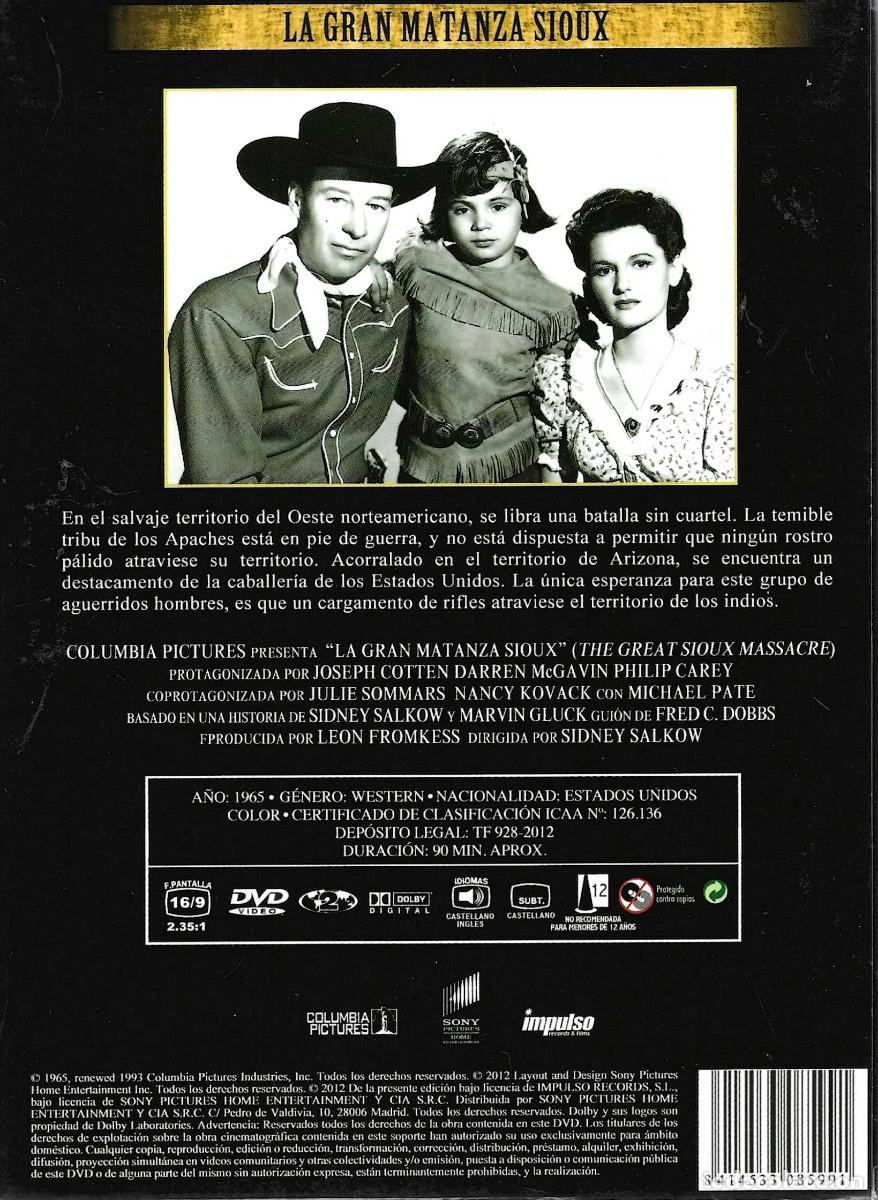 Cine: LA GRAN MATANZA SIOUX - Foto 2