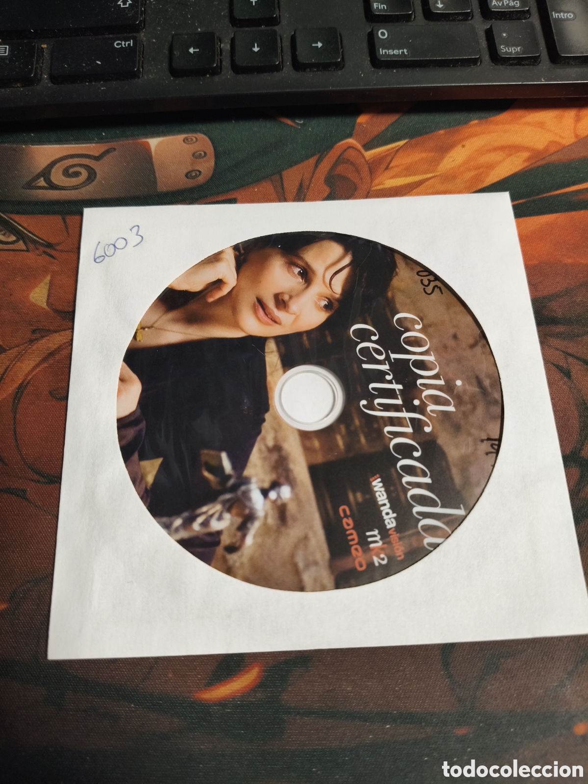 Cine: Copia certificada DVD - 6003 (solo disco)