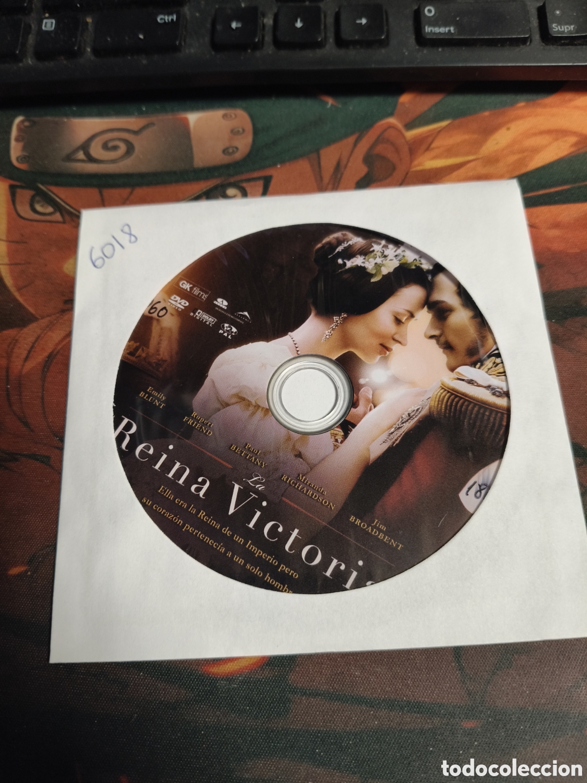 Cine: La reina victoria DVD - 6018 (disco solo)