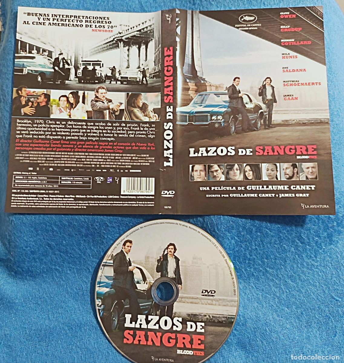 Cine: Dvd Lazos De Sangre (descatalogado con Clive Owen,Marion Cotillard, zoe saldana,jemes caan)