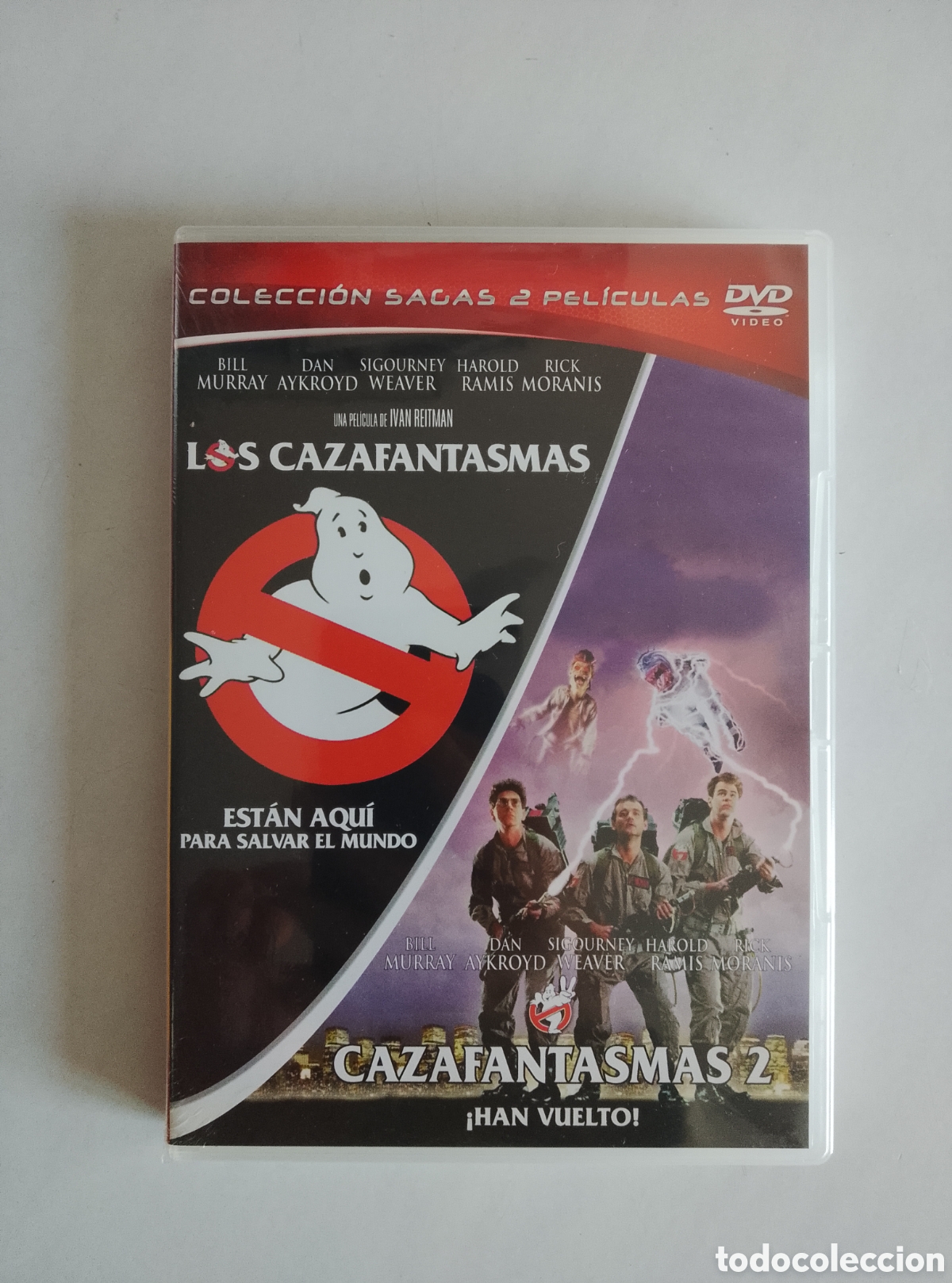 Cine: 2 PELICULA DVD CAZAFANTASMAS/CAZAFANTASMAS 2 (2 DISCOS) SIN ABRIR PRECINTADA