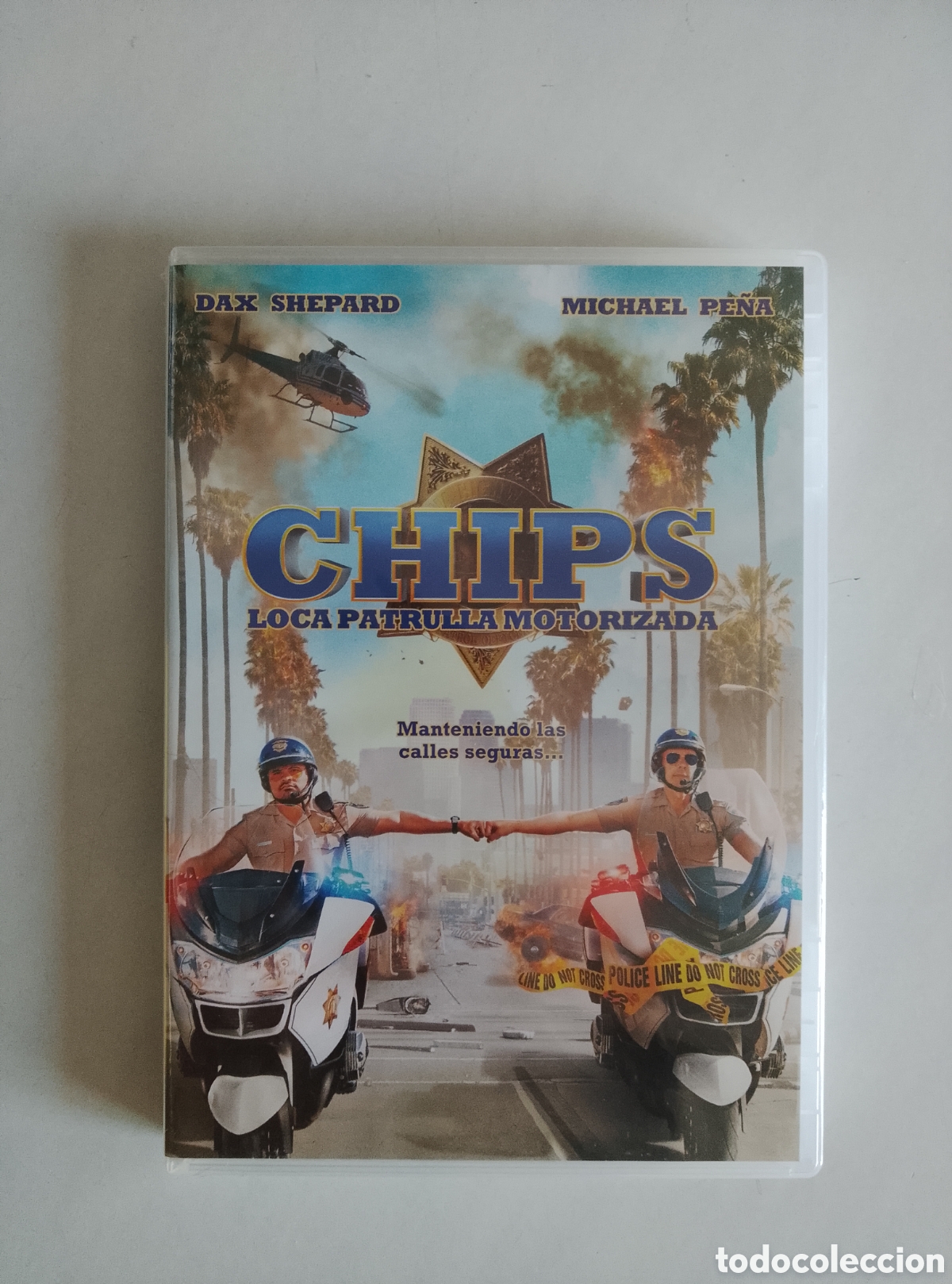 Cine: PELICULA DVD CHIPS LOCA PATRULLA MOTORIZADA SIN ABRIR PRECINTADA