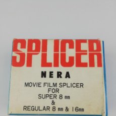 Cine: SPLICER NERA MOVIE FILM SPLICER FOR SUPER Y REGULAR 8MM Y 16MM. Lote 284781263