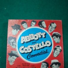 Cine: ABBOTT AND COSTELLO. COMEDIES. CASTLE FILMS. PELICULA SUPER 8 COMPLETA... Lote 290914768