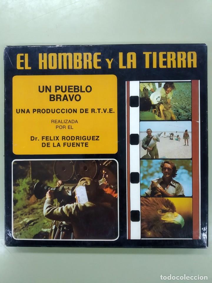 EL HOMBRE Y LA TIERRA. UN PUEBLO BRAVO. FELIX RODRIGUEZ DE LA FUENTE. SUPER 8 MM (Cine - Películas - Super 8 mm)
