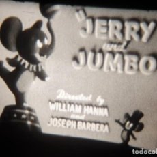 Cine: TOM Y JERRY- ” JERRY Y JUMBO ”- PELICULA SUPER 8MM-RETRO VINTAGE FILM-SILENT. Lote 327824838