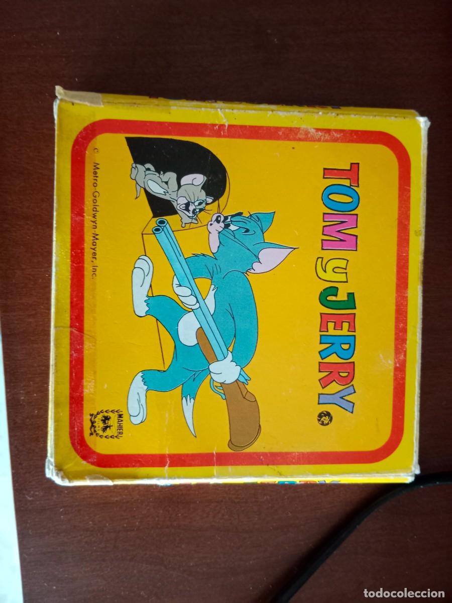 Ancien film super 8 mm en couleur vintage "Tom et Jerry " dans