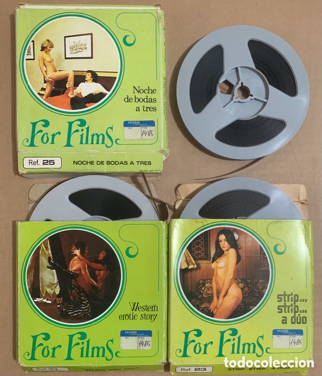 lote 3 peliculas eróticas for films - noche de - Compra venta en  todocoleccion