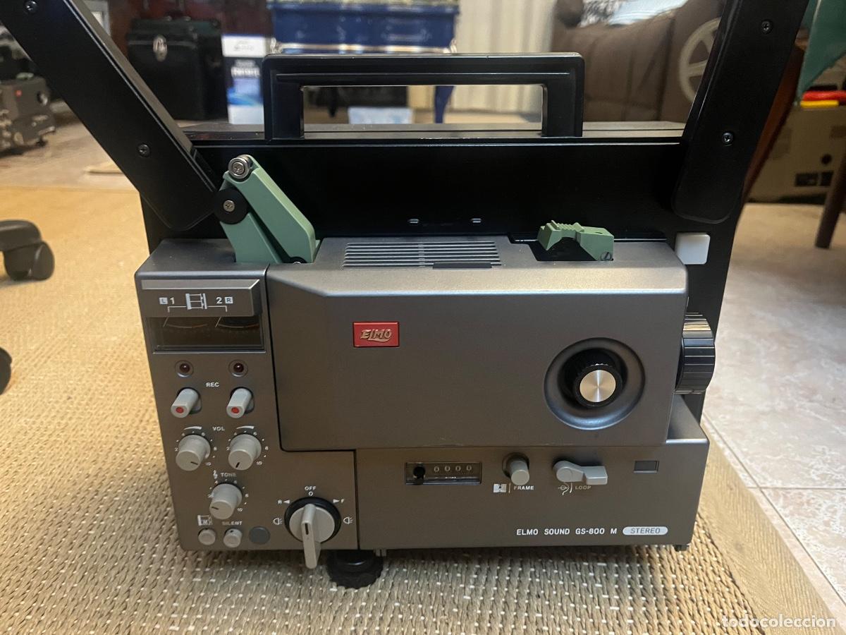 Cine: PROYECTOR SUPER 8MM ELMO GS 800 STEREO EN MUY BUEN ESTADO