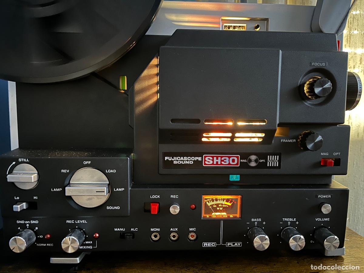 Cine: PROYECTOR SUPER 8 MM FUJICASCOPE SH 30 CON OBJETIVO 1.0