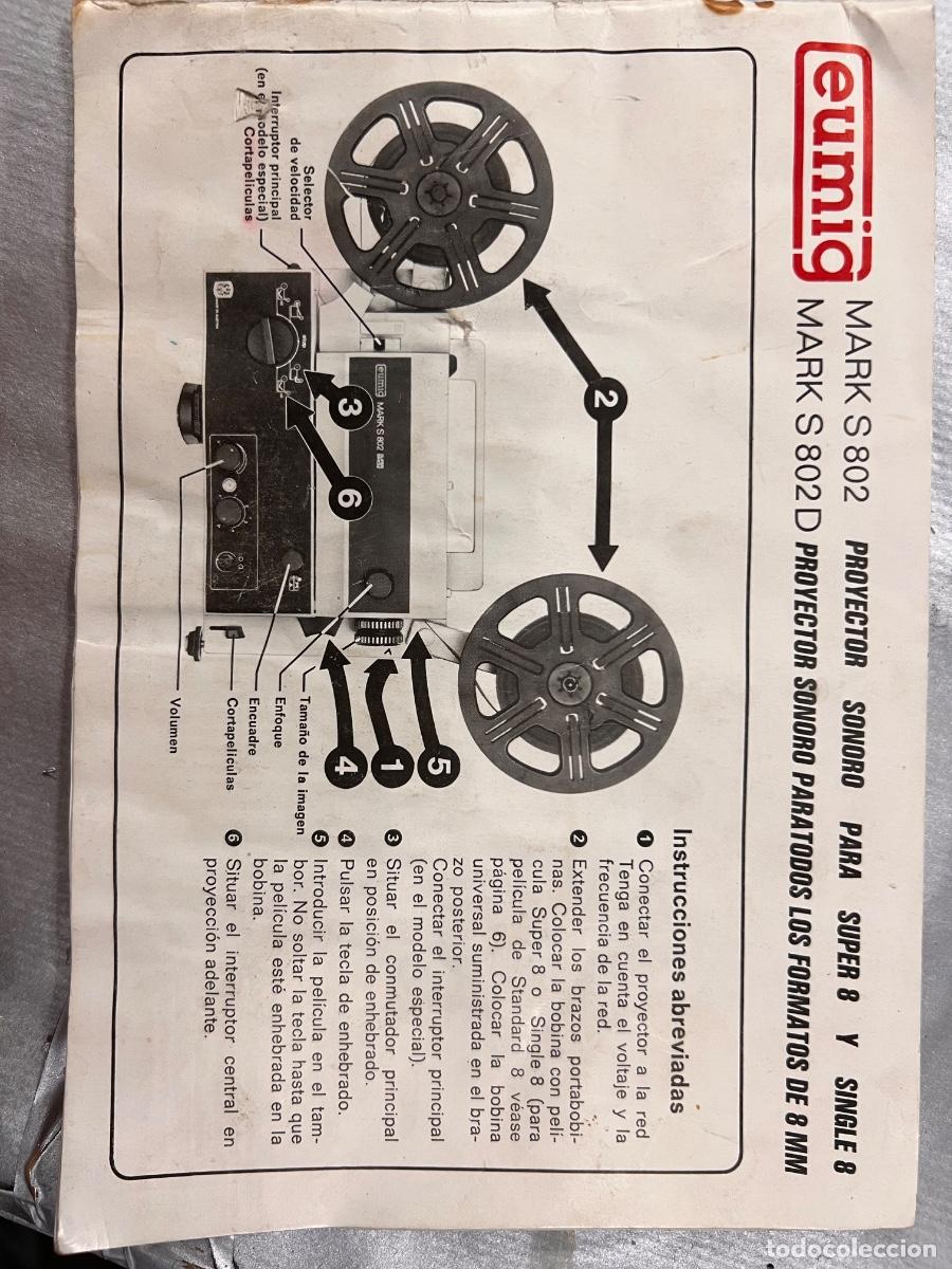 Cine: Proyector super 8mm marca eumig - Foto 5