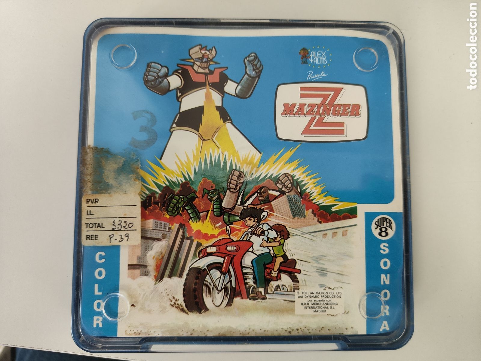 Cinema: Volumen 3 de Mazinger Z en super 8 mm color y sonora
