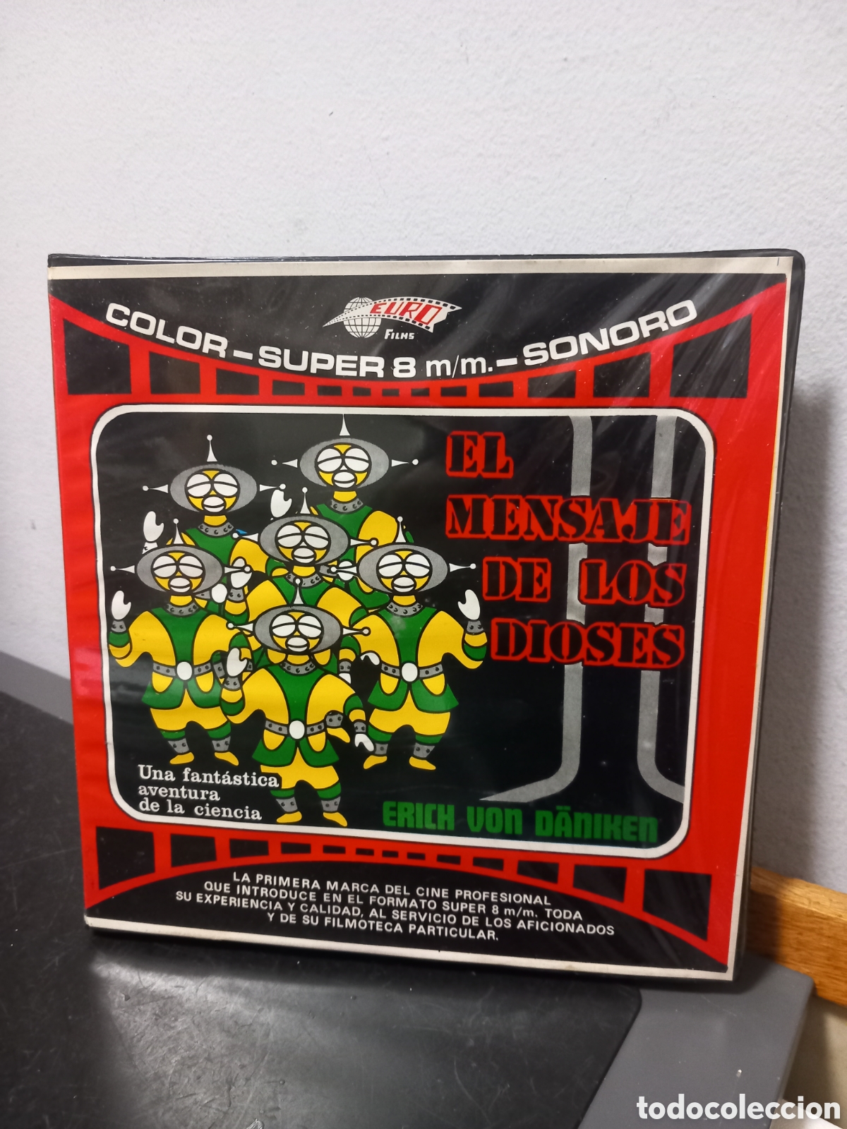 Cine: ANTIGUA PELICULA EL MENSAJE DE LOS DIOSES ORIGINAL