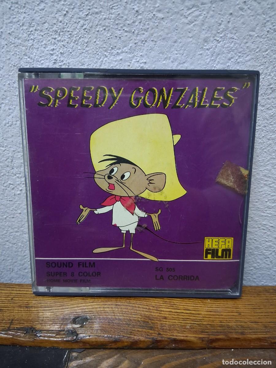 Cine: Pel&iacute;cula s&uacute;per 8 dibujos animados Speedy Gonzales La corrida Warner Bros