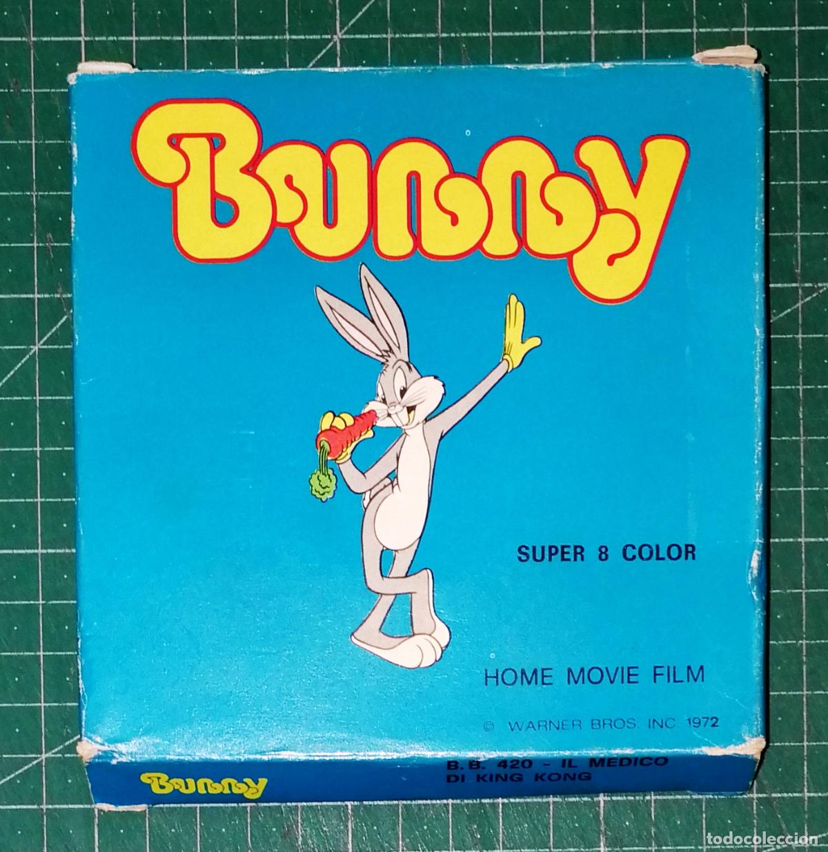 Cine: PEL&Iacute;CULA S&Uacute;PER 8 COLOR. BUNNY: B.B. 420- IL MEDICO DI KING KONG. HOME MOVIE FILM / Warner Bros. 1972