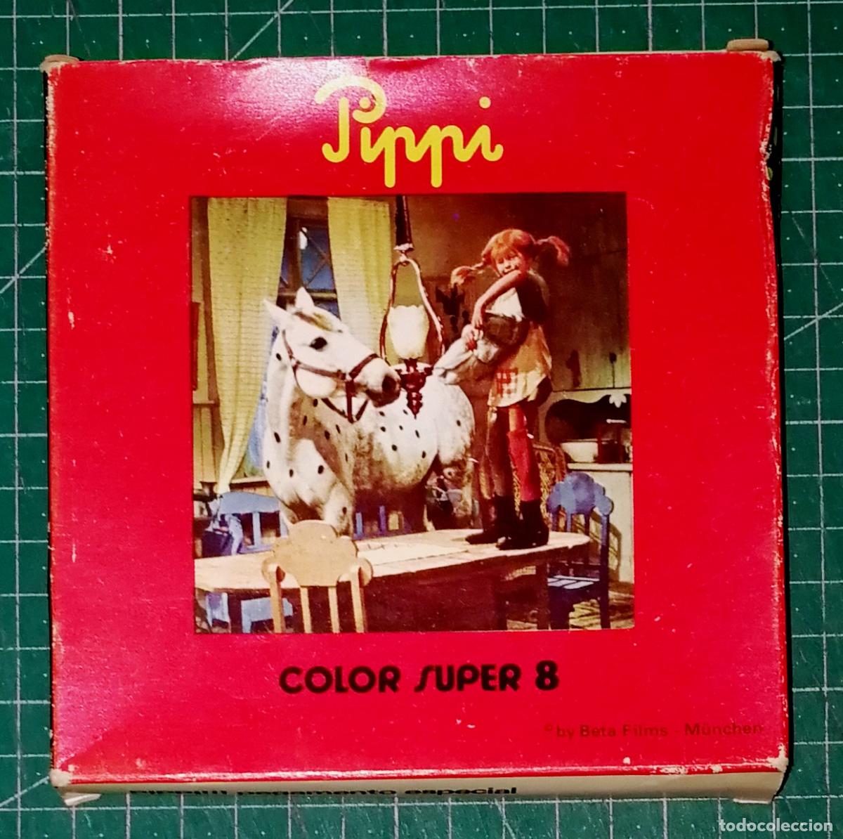 Cine: PEL&Iacute;CULA COLOR S&Uacute;PER 8. PIPPI!!! PEGAMENTO ESPECIAL / Beta Films. - Laboratorios Iriscolor, ca. 1974
