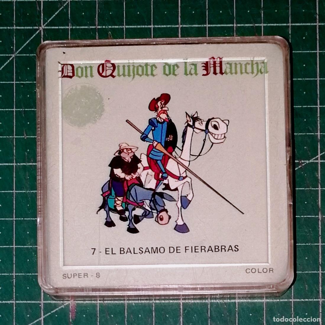 Cine: PEL&Iacute;CULA S&Uacute;PER 8 COLOR. DON QUIJOTE DE LA MANCHA. 7: EL B&Aacute;LSAMO DE FIERABR&Aacute;S / Cruz Delgado...- 1978