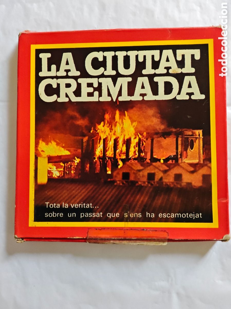Cine: La ciutat cremada. Pel&iacute;cula Super 8. En catal&agrave;