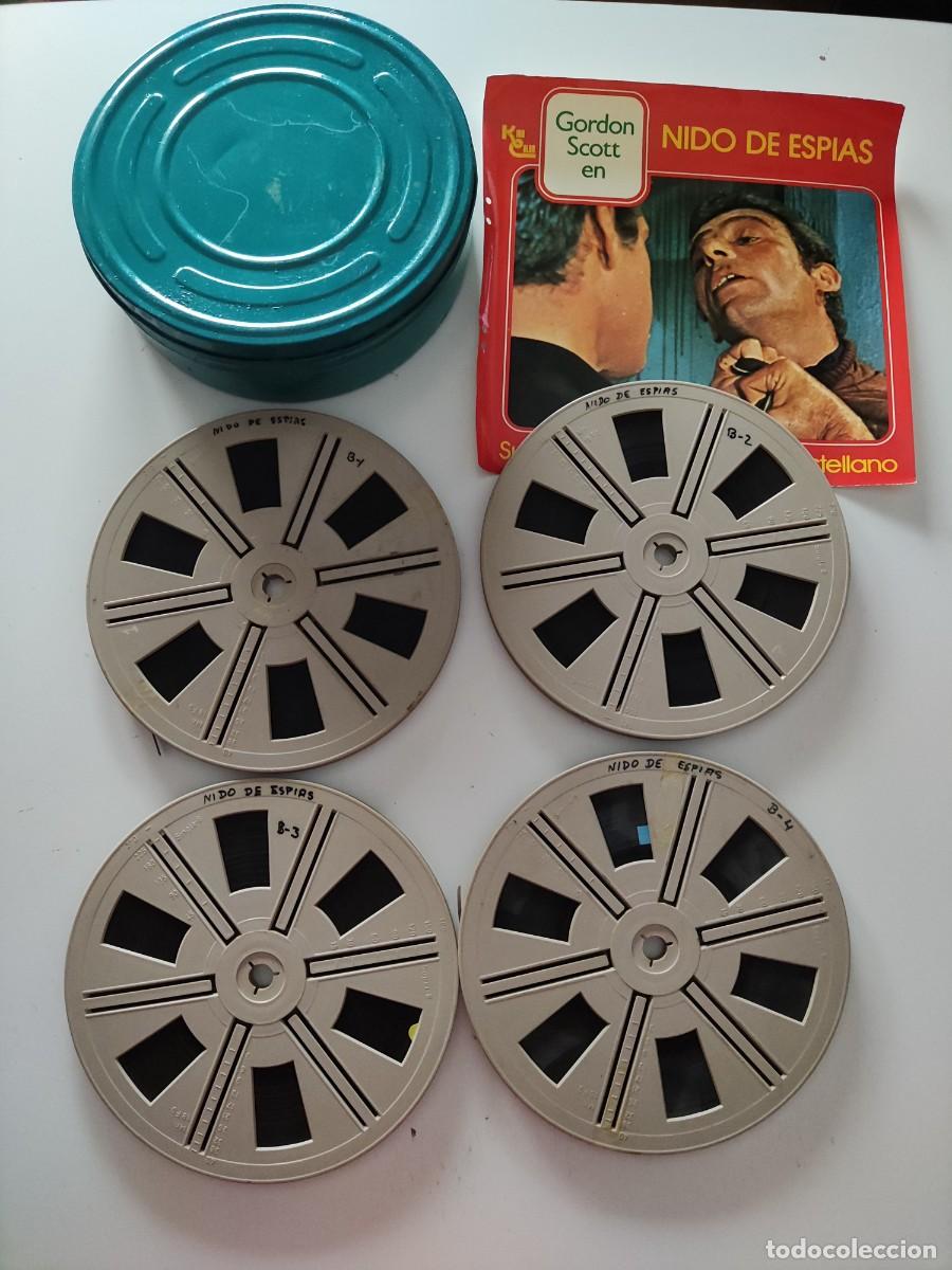 Kino: Nido de esp&iacute;as 4 bobinas 180 Pel&iacute;cula super 8 / Leer descripci&oacute;n