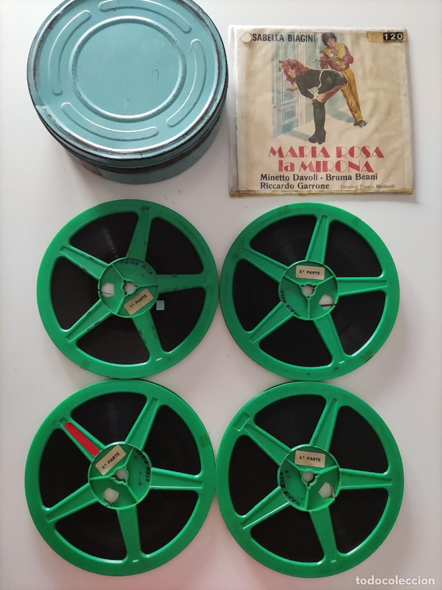 Kino: Mar&iacute;a Rosa la mirona 4 bobinas 180 Pel&iacute;cula super 8 / Leer descripci&oacute;n