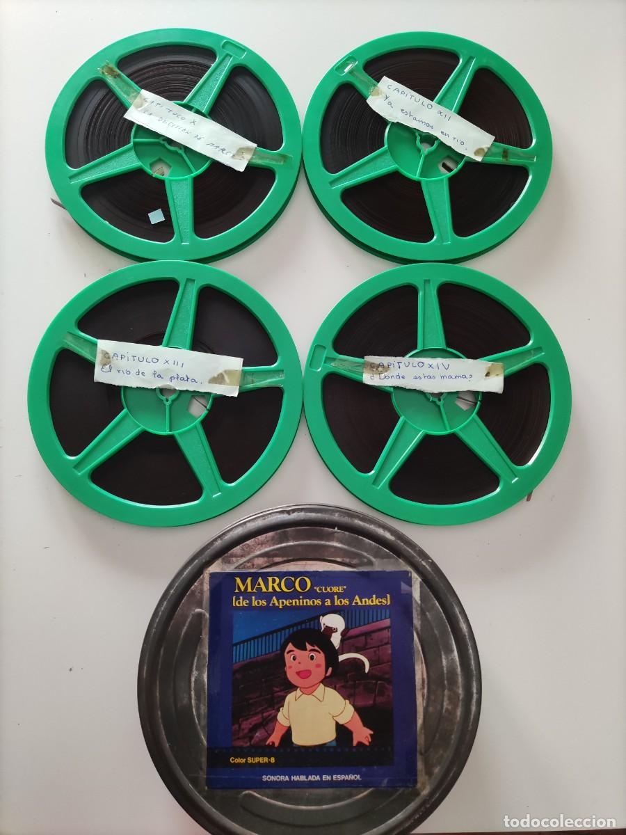 Kino: Marco de los Apeninos a los Andes 4 cap. 4 bobinas 180 Pel&iacute;cula super 8 / Leer descripci&oacute;n