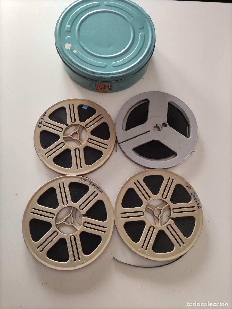 Cine: Antolog&iacute;a del cine c&oacute;mico 4 bobinas 120 Pel&iacute;cula super 8 / Leer descripci&oacute;n