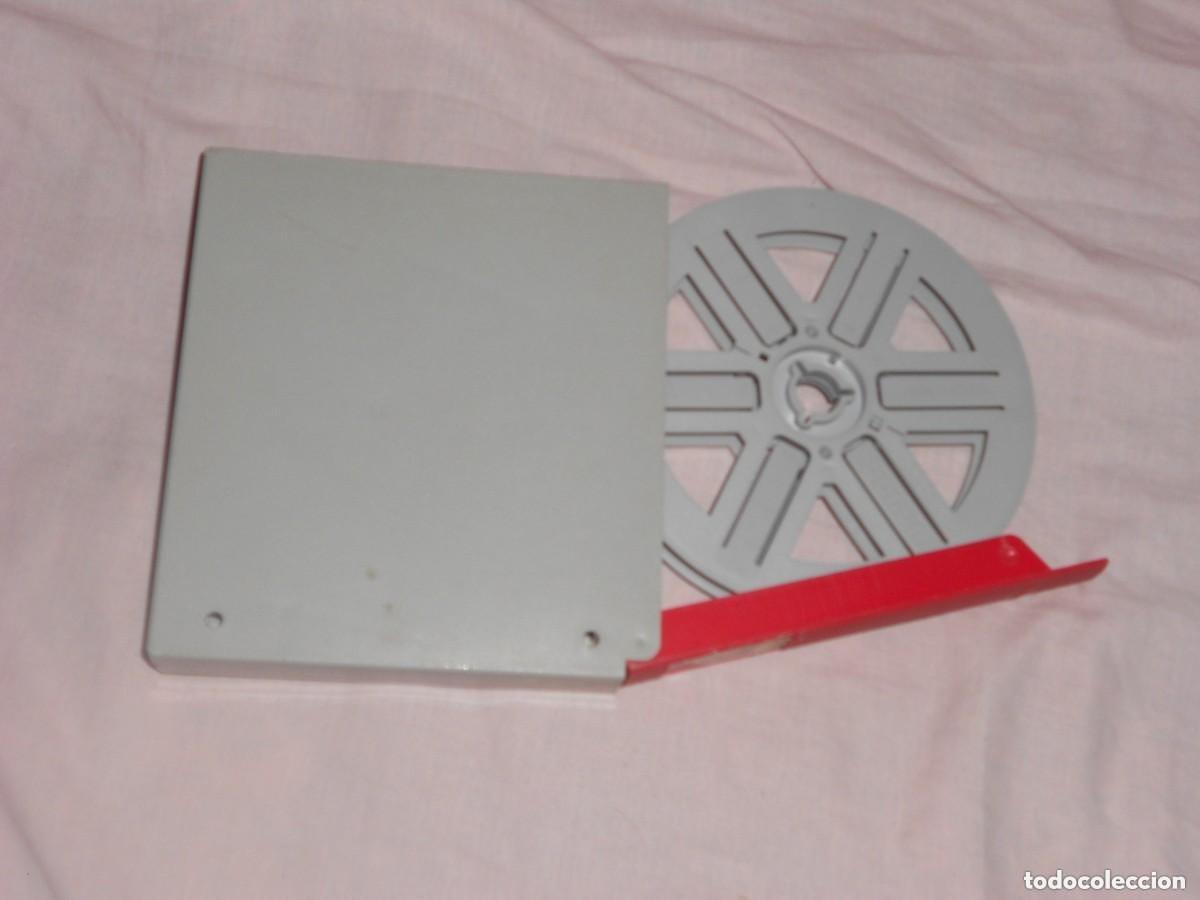 Kino: CAJA Y BOBINA PARA PELICULA SUPER 8 MM 90 METROS.