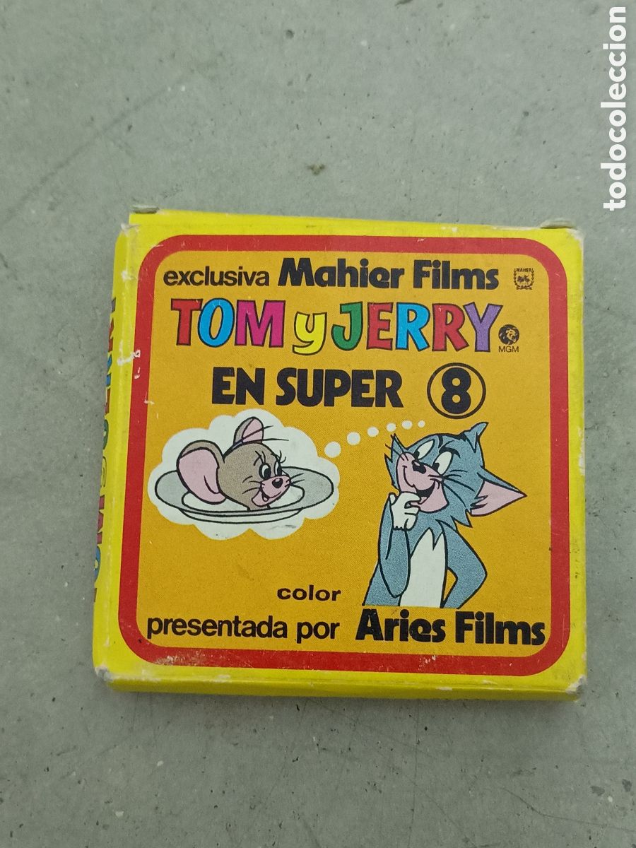 Cine: PELICULA COLOR SUPER 8 - TOM Y JERRY - ESCAPADITA