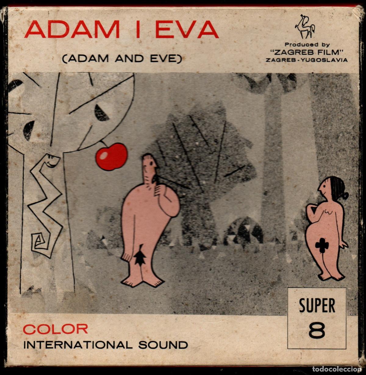Cine: Super 8 ++ Adam y Eva ++ 90 metros Cortometraje Yugoslavo