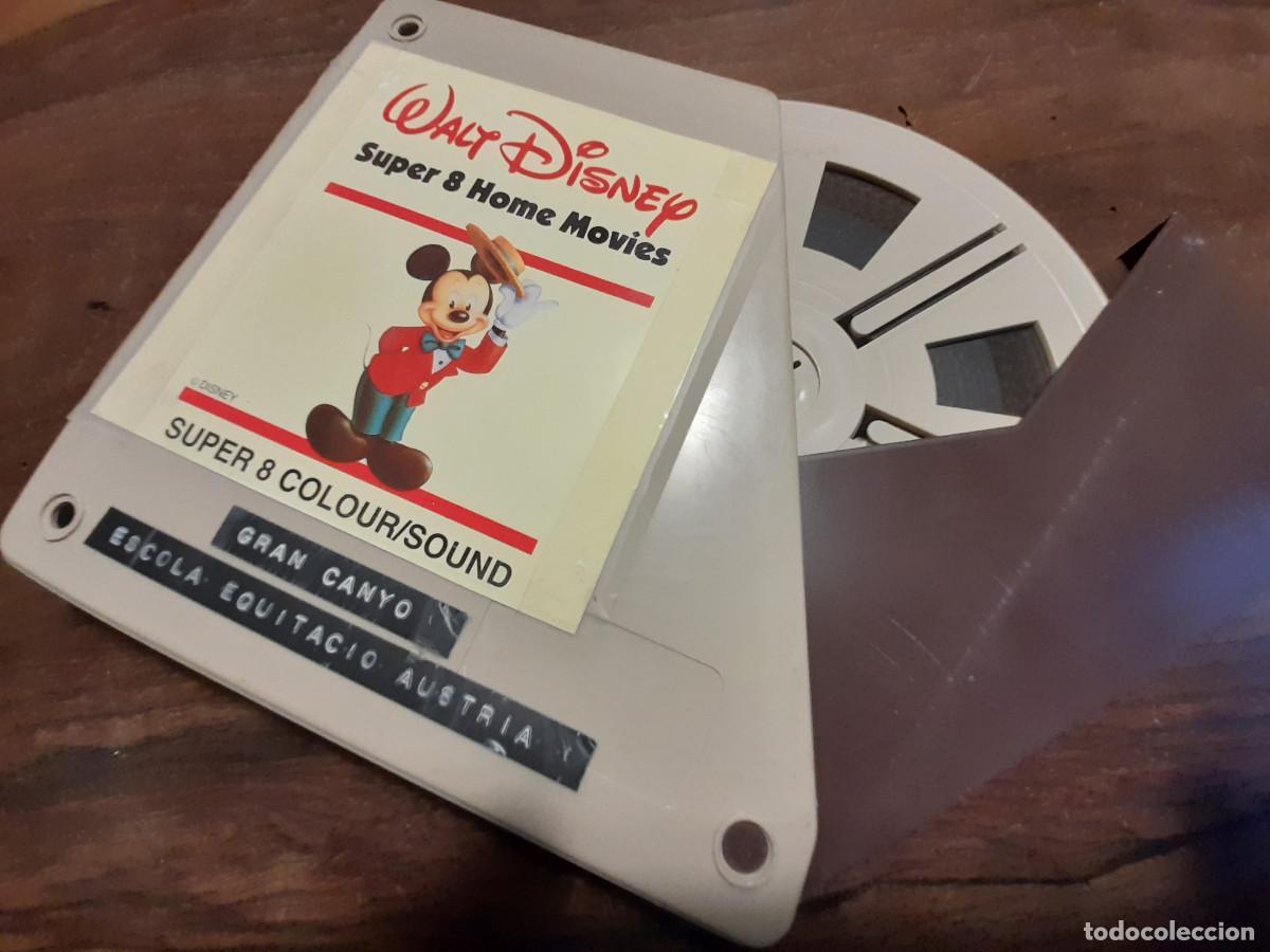 Cine: Bobina con dos documentales super 8mm Disney