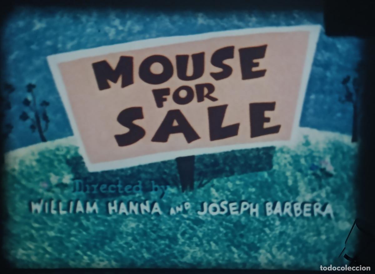 Cine: Super 8 ++Tom y Jerry Mouse for Sale ++ Sonoro Derann Poliester Color Impecable