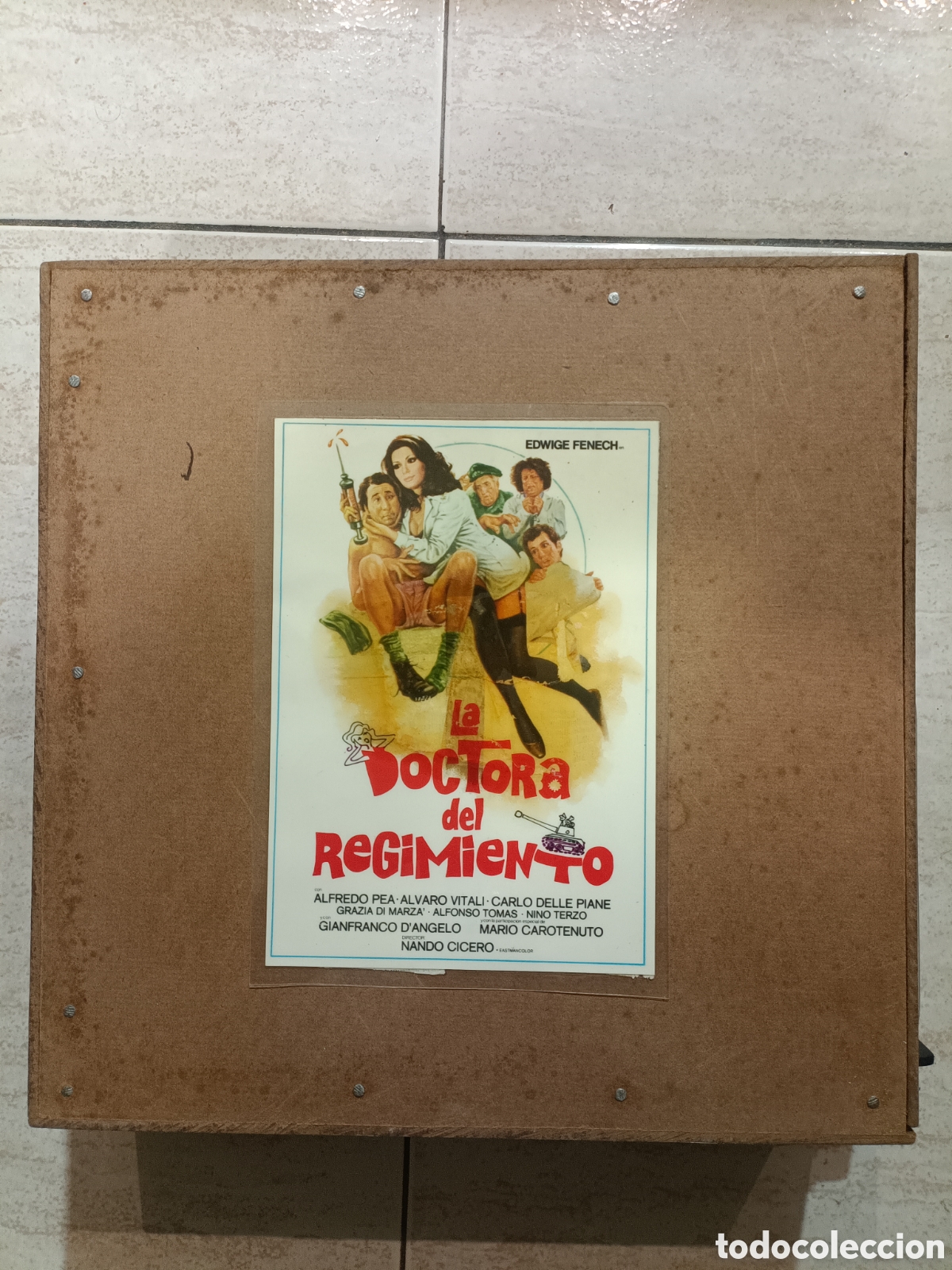 Cine: Pel&iacute;cula de super 8 LA DOCTORA DEL REGIMIENTO de JAIMITO