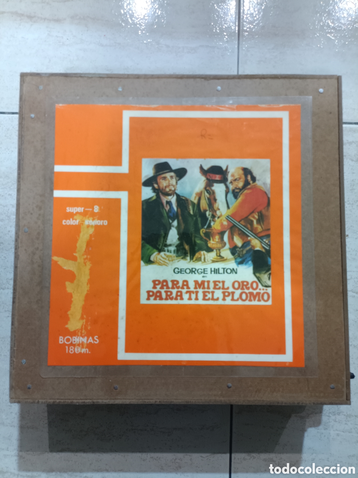 Cine: Pel&iacute;cula de super 8 PARA MI EL ORO PARA TI EL PLOMO