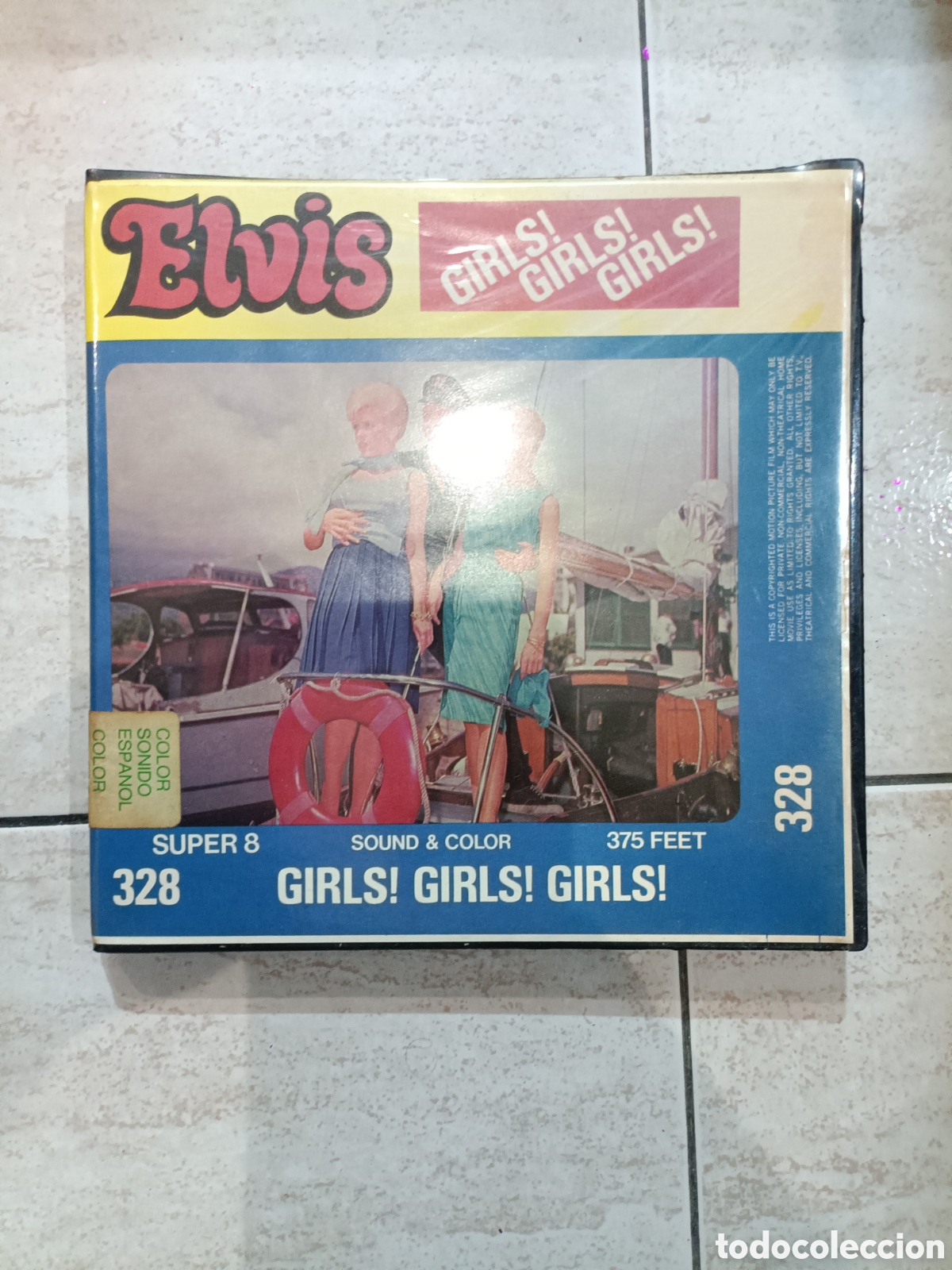 Cine: Pel&iacute;cula super 8 ELVIS GIRLS! GIRLS! GIRLS!