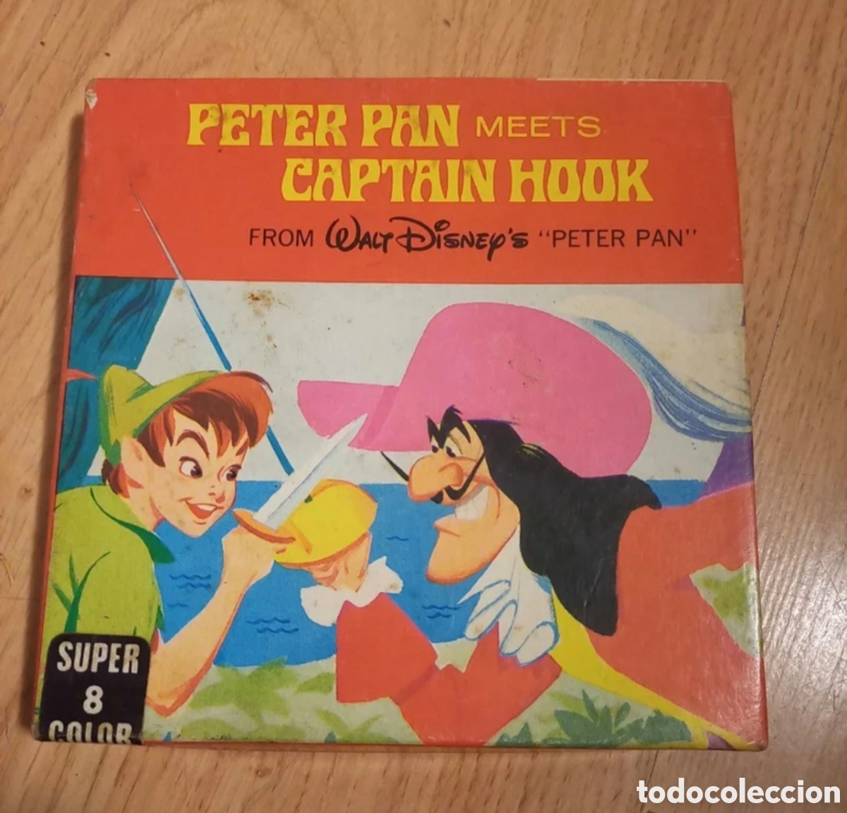 Cine: Pel&iacute;cula Super 8 MM Color - Peter Pan Meets Captain Hook - Walt Disney Home Movies Vintage