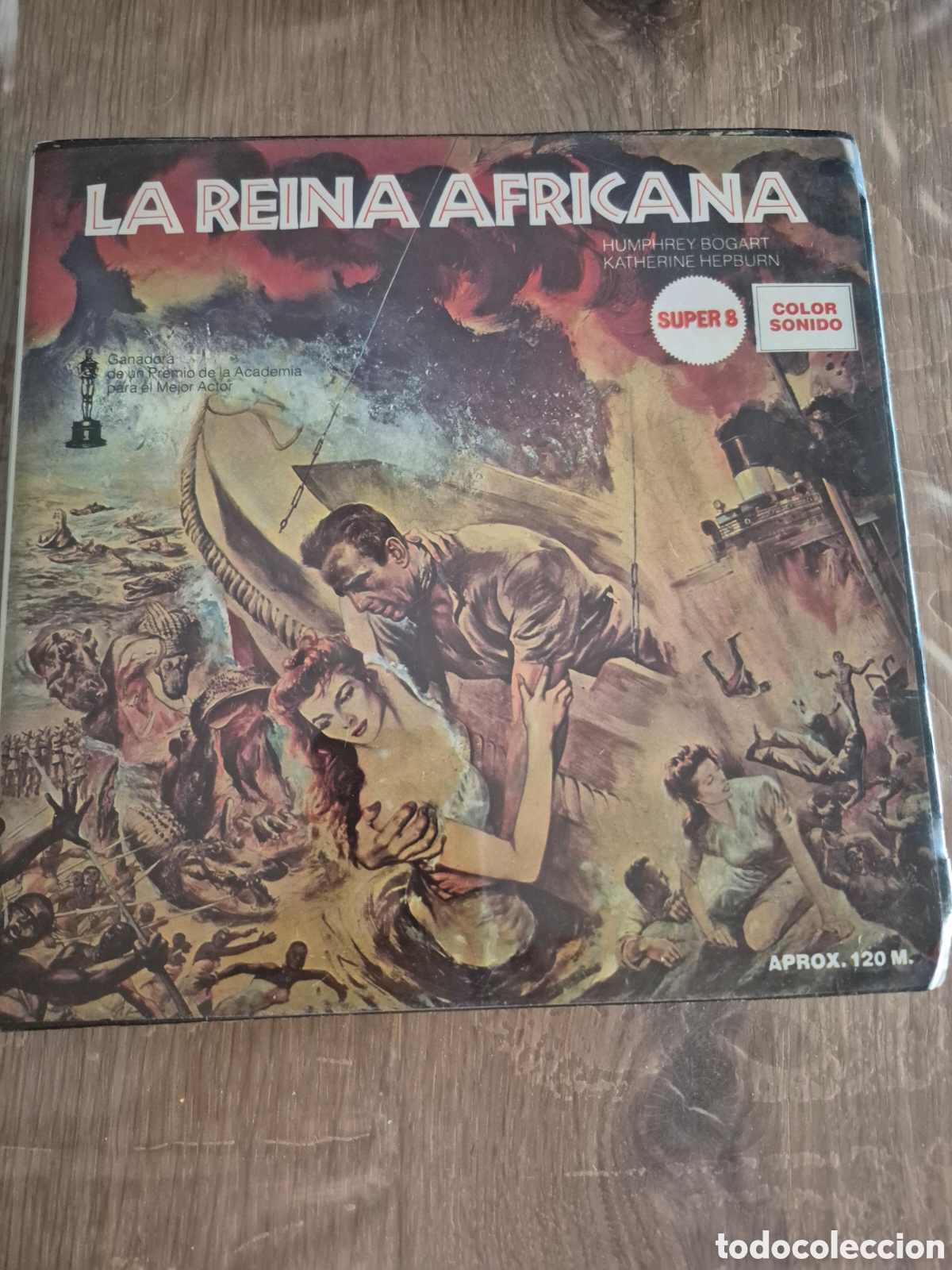 Cine: PELICULA , LA REINA AFRICANA , SUPER 8