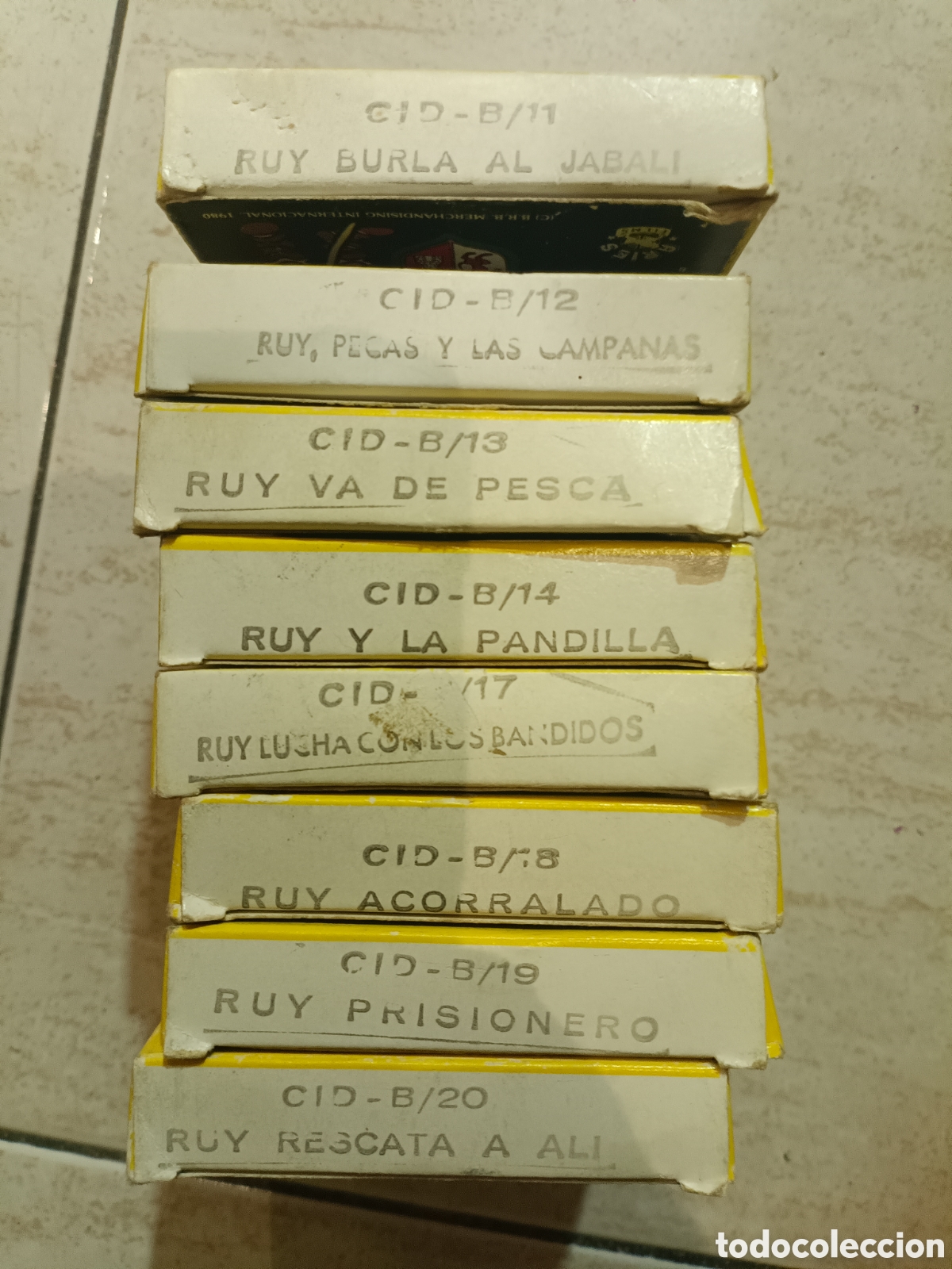 Cine: Lote de 8 pel&iacute;culas de Super 8 RUY EL PEQUE&Ntilde;O CID